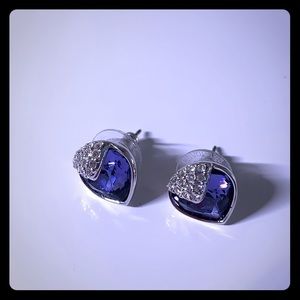 Swarovski amethyst earrings